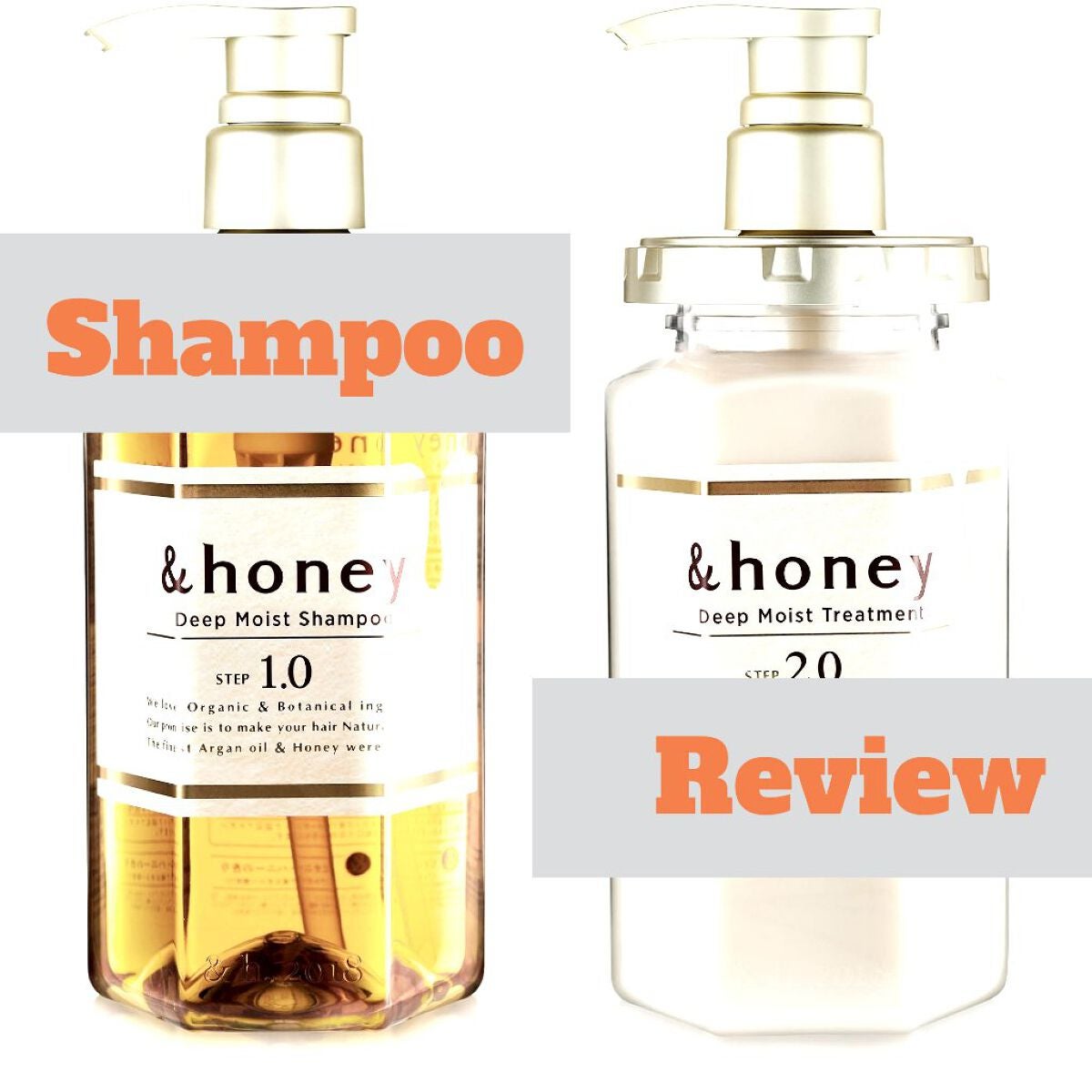 ディープモイスト シャンプー1.0/ヘアトリートメント2.0/&honey/市販シャンプーを使ったクチコミ(1枚目)