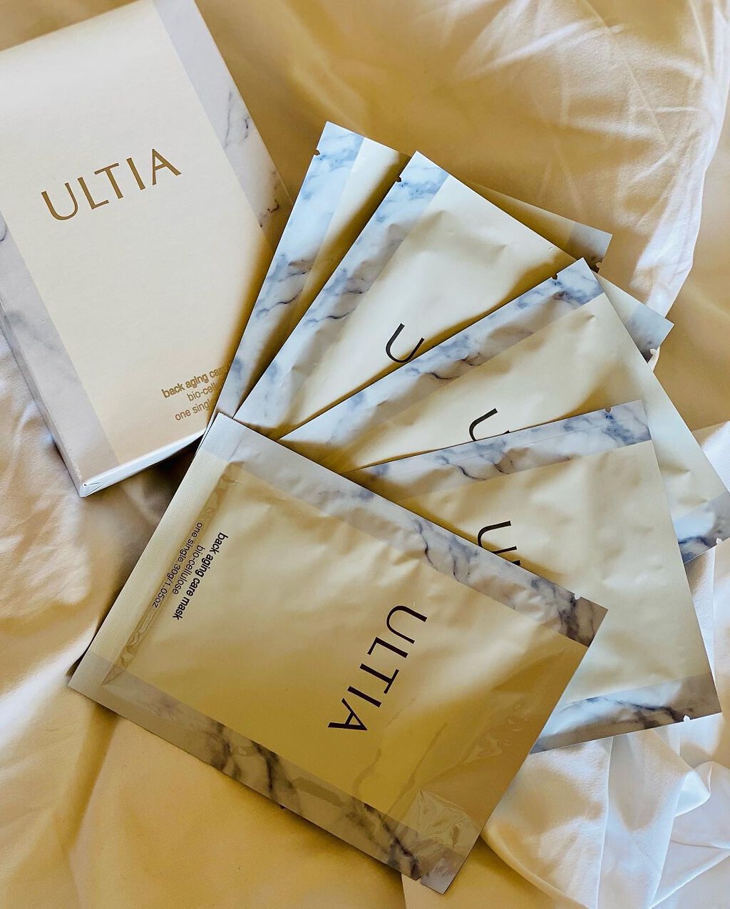 back aging care mask/ULTIA/シートマスク・パックを使ったクチコミ(1枚目)