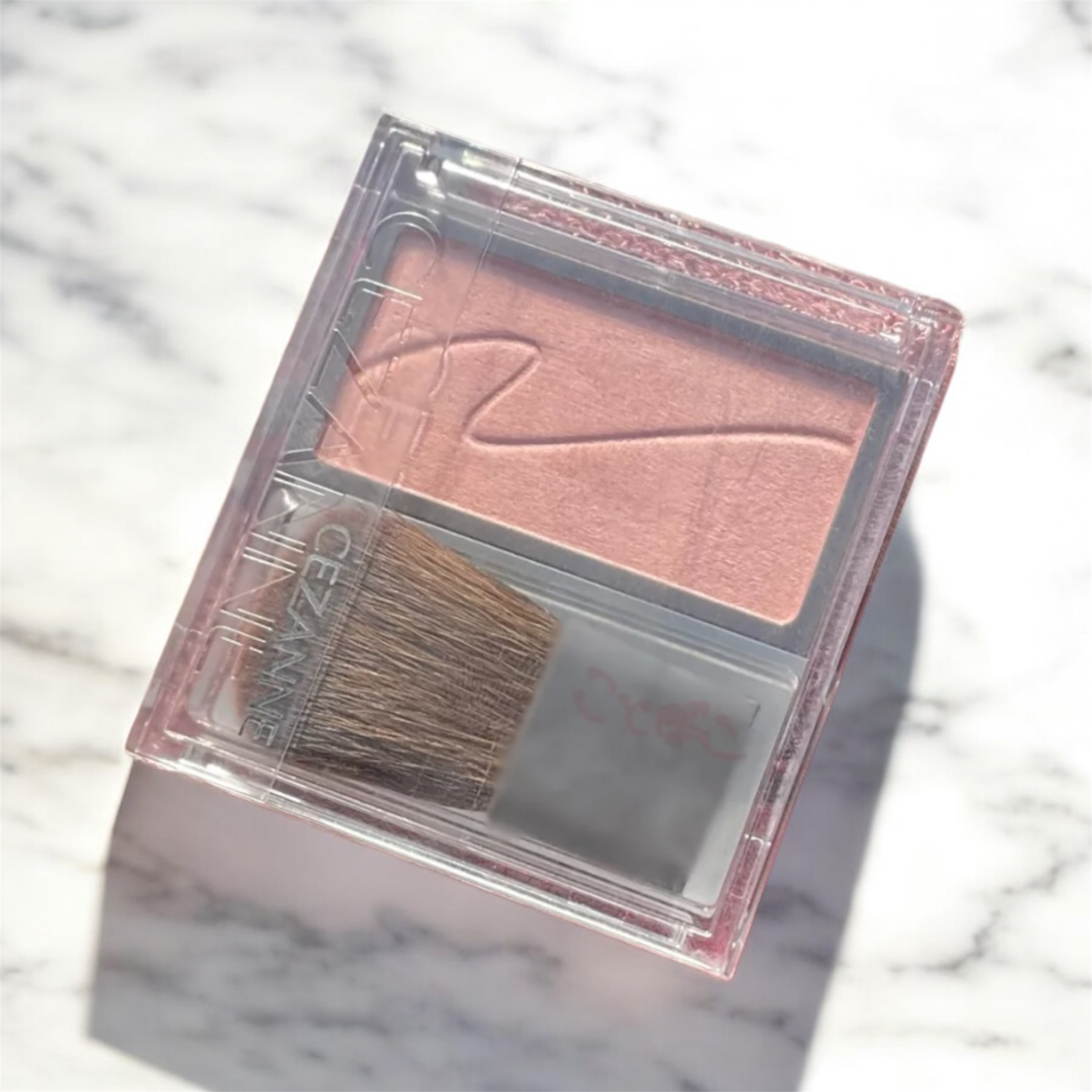 チークブラッシュ/CEZANNE/パウダーチークを使ったクチコミ（1枚目）