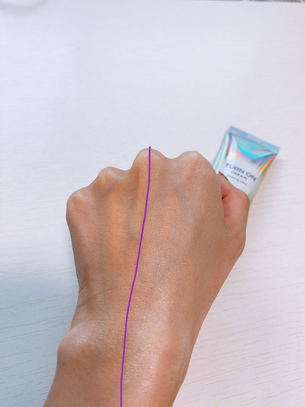 デュイセル ターンオンクリーム/DEWYCEL/フェイスクリームを使ったクチコミ（3枚目）