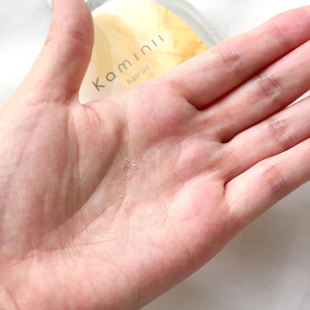 Kaminii ヘアオイル 洗い流さないトリートメント パーフェクトリッチヘアオイル/Kaminii/ヘアオイルを使ったクチコミ(2枚目)