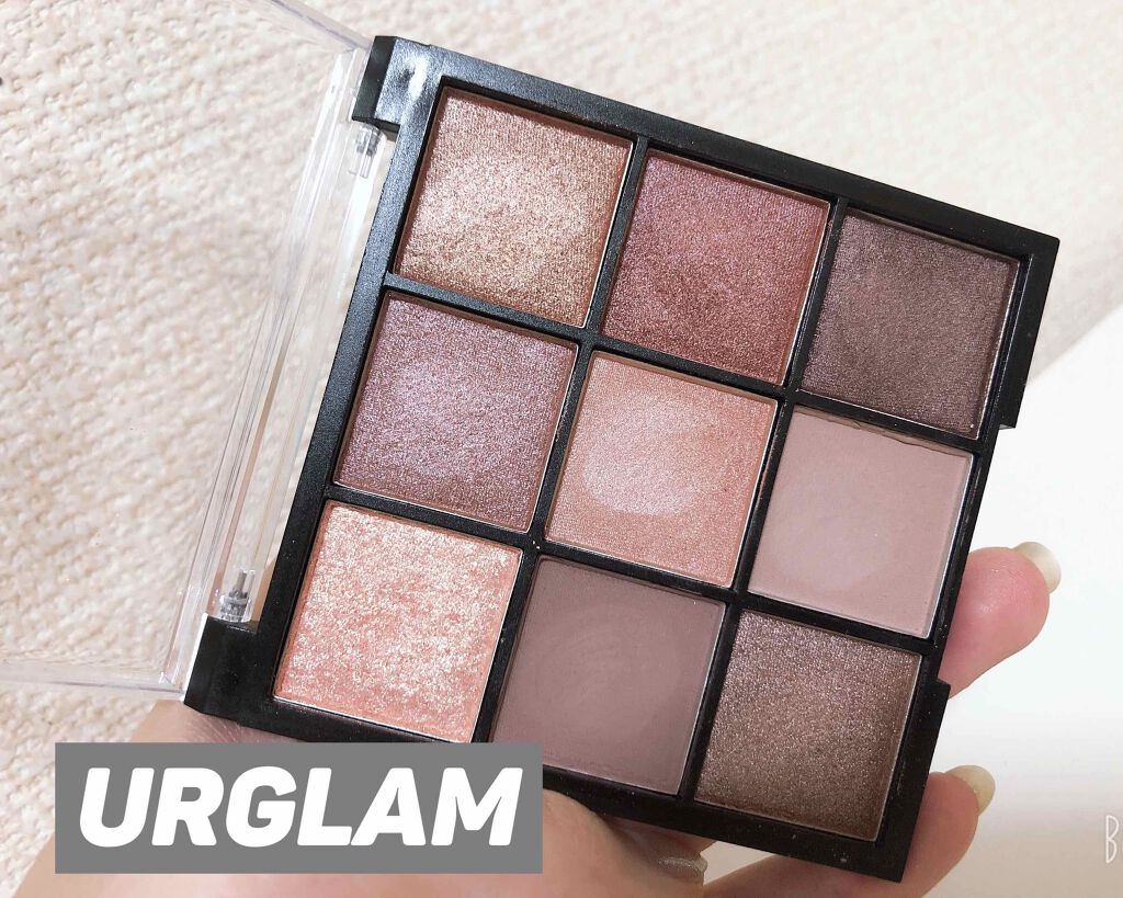 UR GLAM　BLOOMING EYE COLOR PALETTE/U R GLAM/アイシャドウパレットを使ったクチコミ（1枚目）