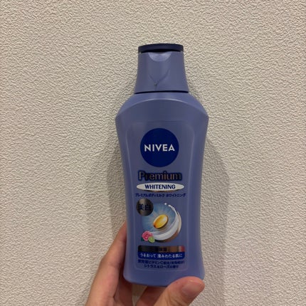 プレミアムボディミルク ホワイトニング【医薬部外品】 /ニベア/ボディミルクを使ったクチコミ(1枚目)