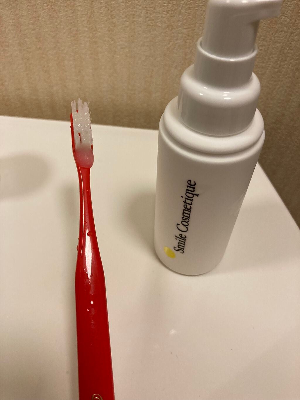 ホワイトニングペースト/Smile Cosmetique/歯磨き粉を使ったクチコミ(2枚目)