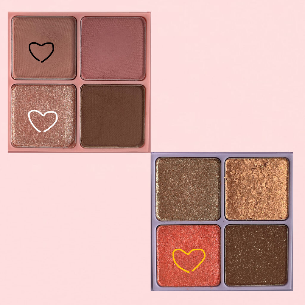 ベターザンアイズ/rom&nd/アイシャドウパレットを使ったクチコミ（2枚目）