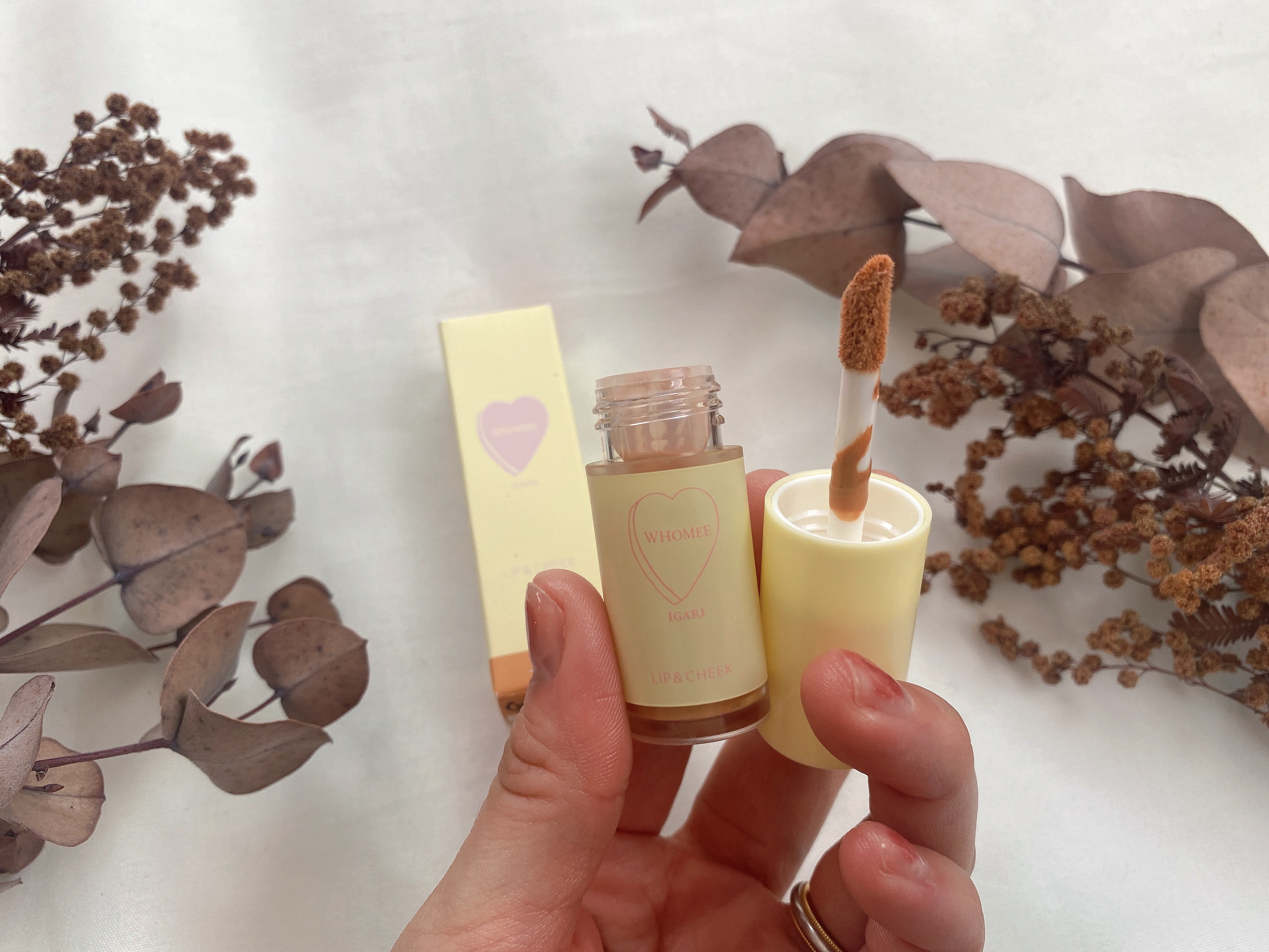 リップ＆チーク/WHOMEE/ジェル・クリームチークを使ったクチコミ（2枚目）