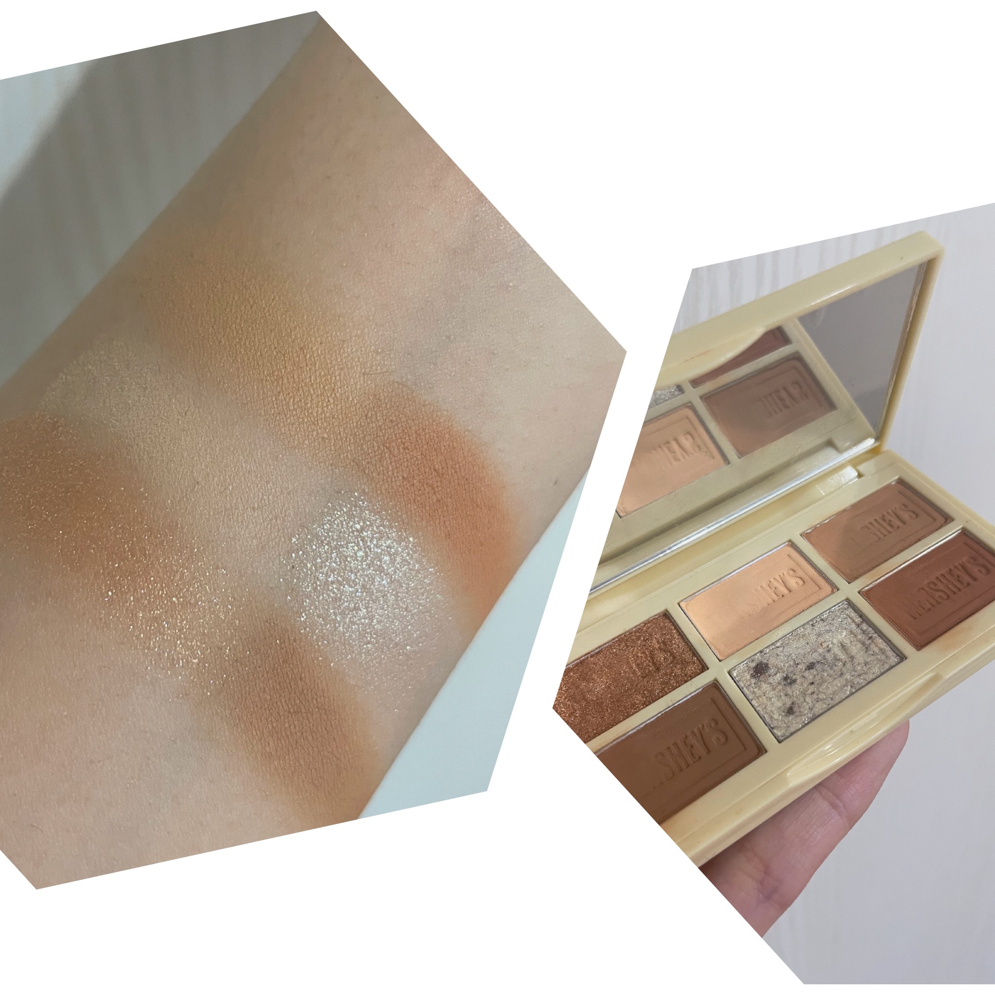 ハーシー プレイカラーアイズミニ/ETUDE/アイシャドウパレットを使ったクチコミ（3枚目）