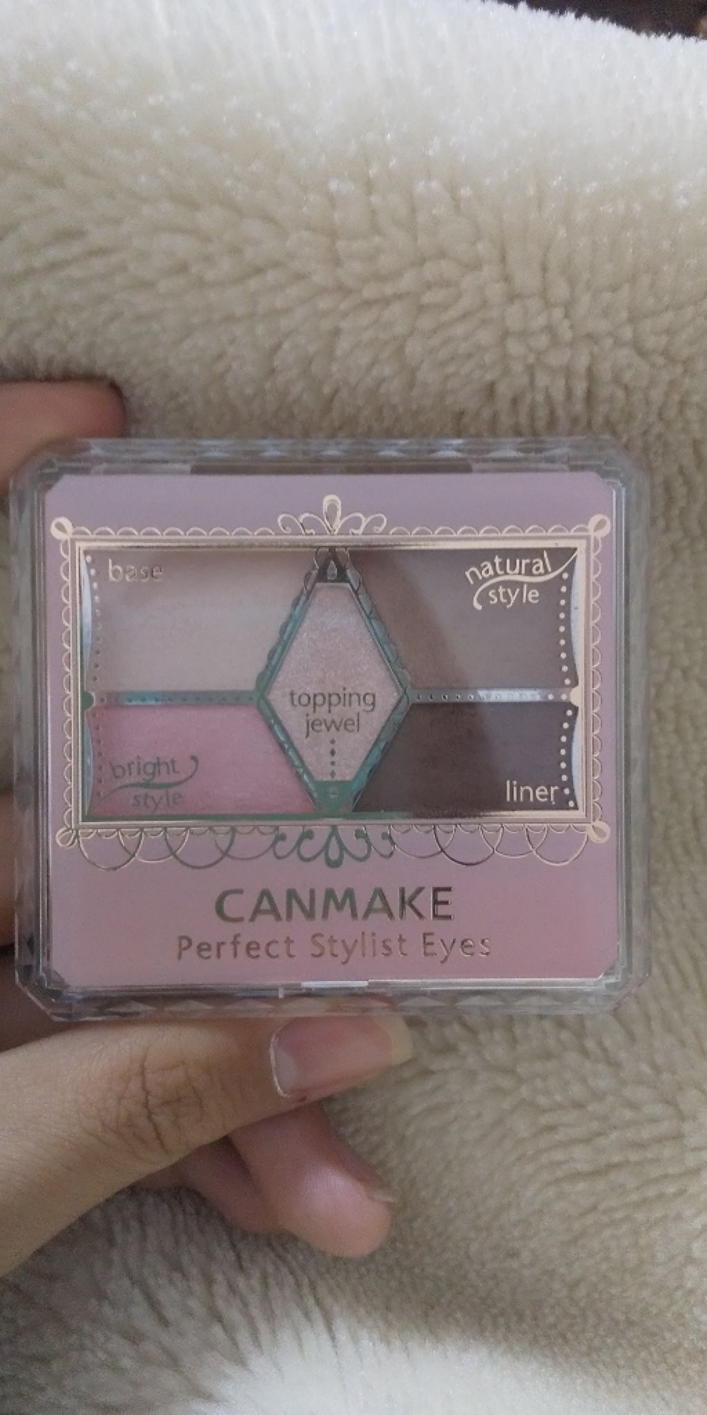 【旧品】パーフェクトスタイリストアイズ/キャンメイク/アイシャドウパレットを使ったクチコミ(1枚目)