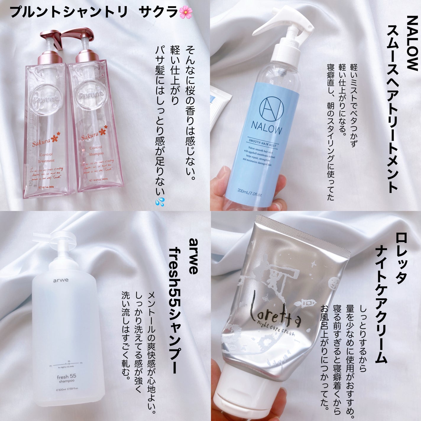 ロレッタ ナイトケアクリーム/ロレッタ/アウトバストリートメントを使ったクチコミ(6枚目)