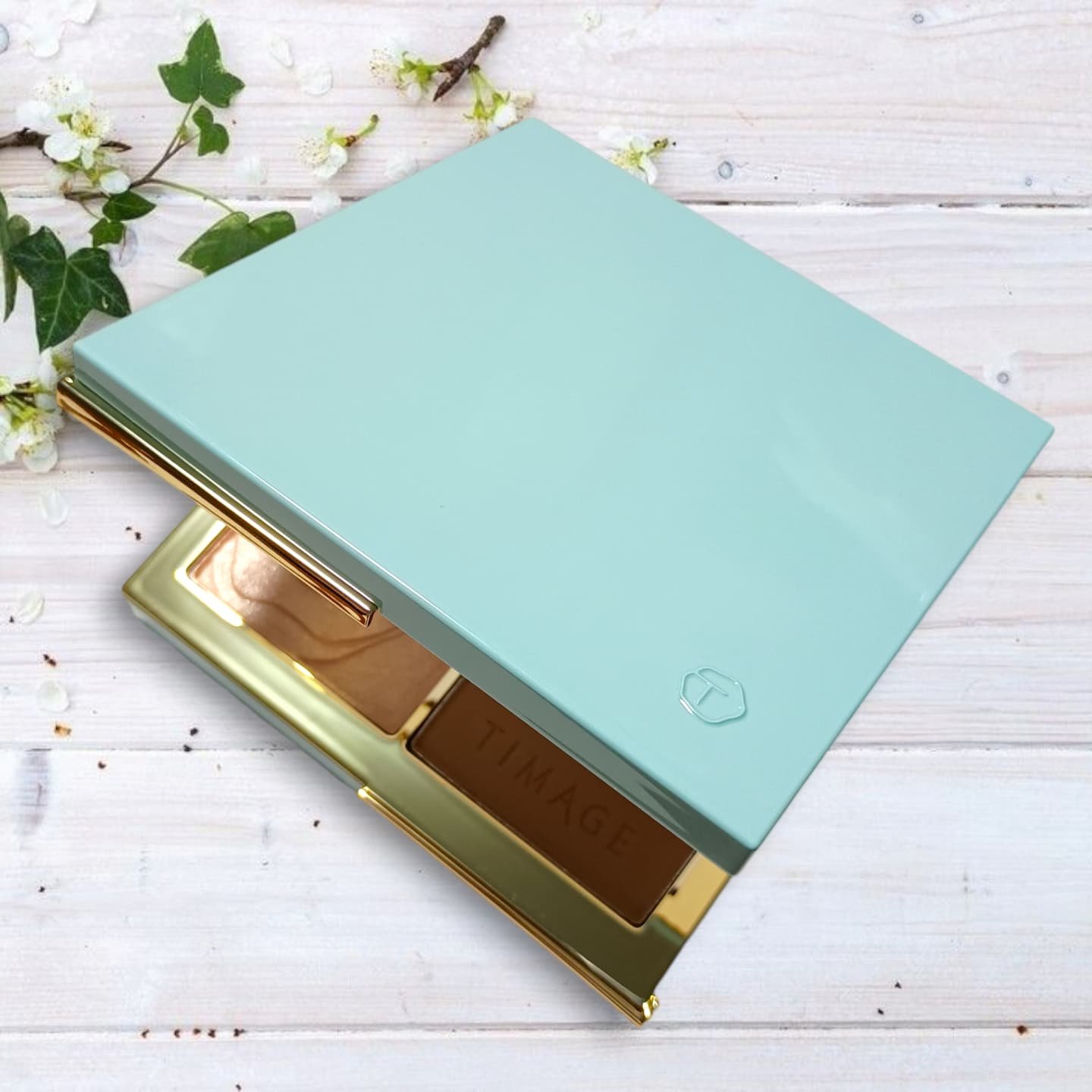 ハイライトシェーディングパレット/TIMAGE/パウダーハイライトを使ったクチコミ（2枚目）