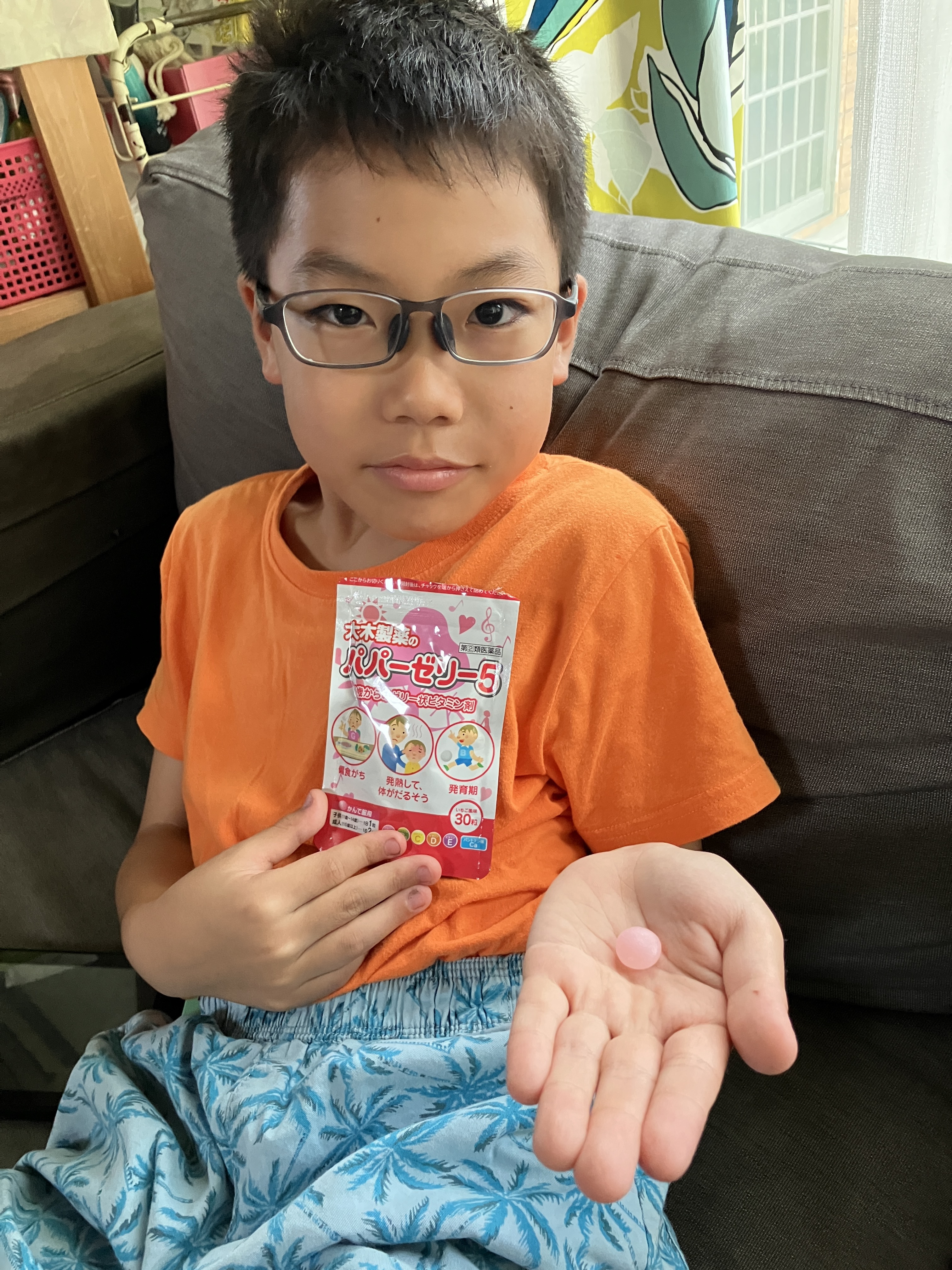 パパービタミンゼリー５/大木製薬/健康サプリメントを使ったクチコミ（1枚目）