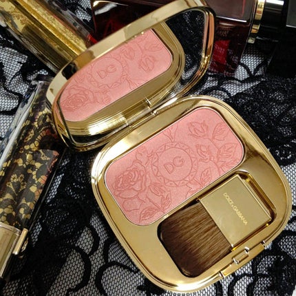 ブラッシュオブローズ ルミナスチークカラー/DOLCE&GABBANA BEAUTY/パウダーチークを使ったクチコミ(4枚目)