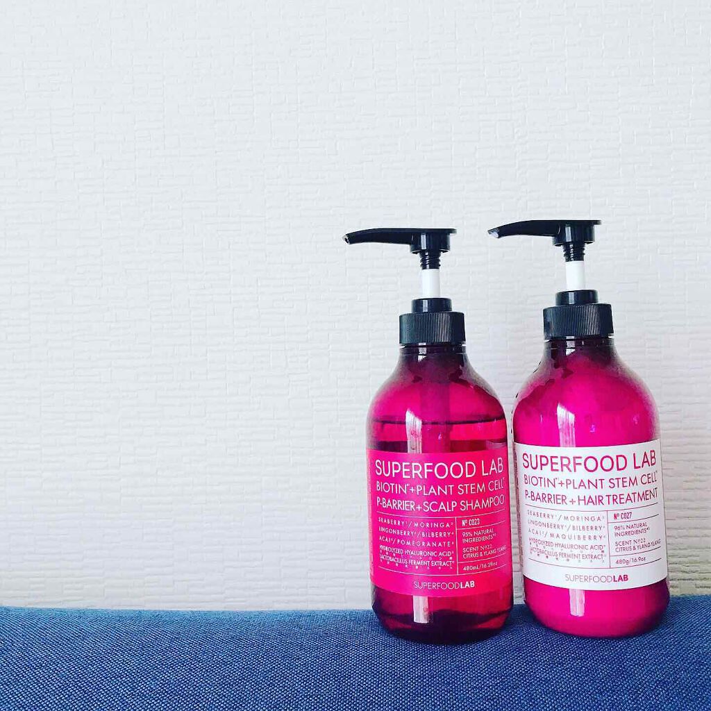 BT+Pバリア スカルプシャンプー／ヘアトリートメント/SUPERFOOD LAB/市販シャンプーを使ったクチコミ（1枚目）