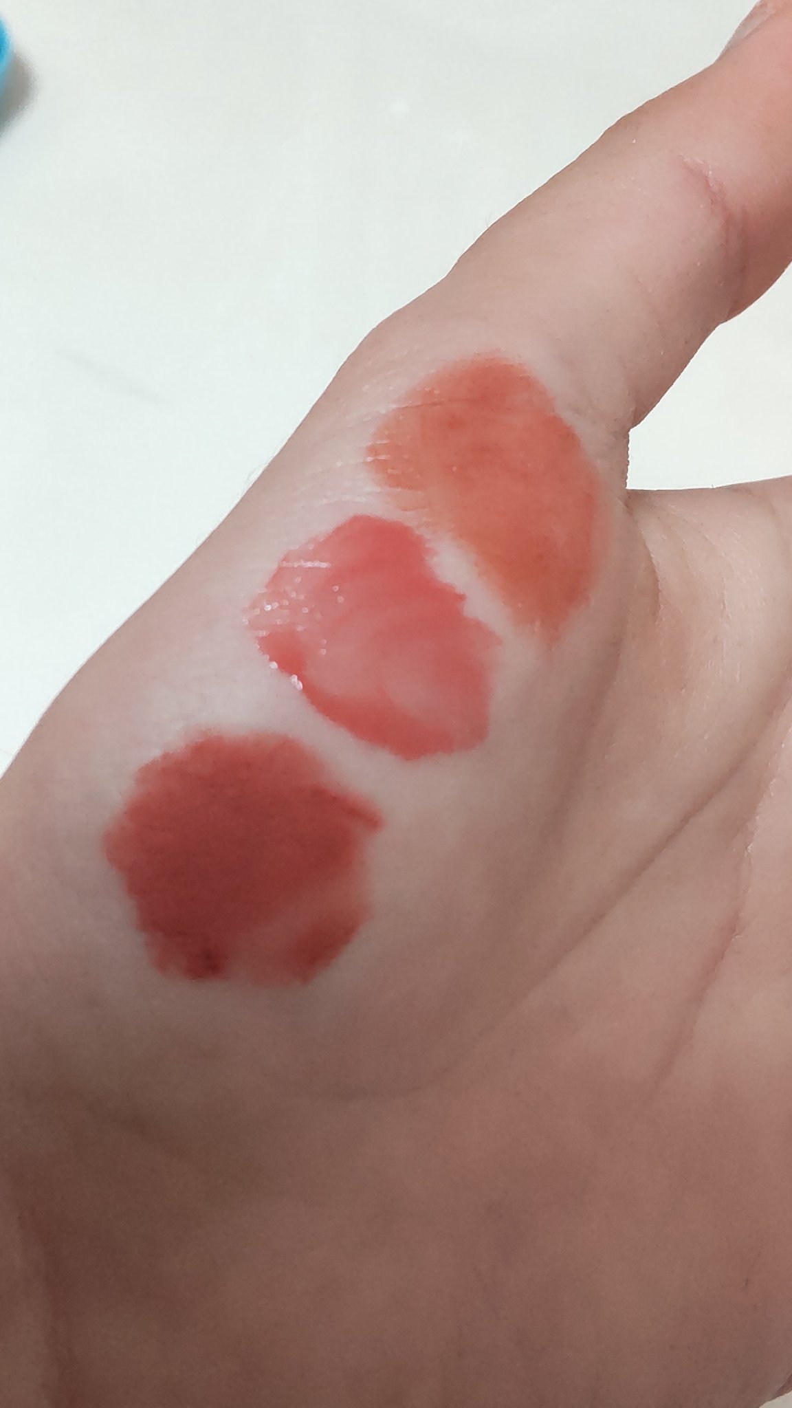 rom&nd ブラーファッジティント 16 バーントオレンジ(BURNT ORANGE)/rom&nd/リップティントを使ったクチコミ（3枚目）