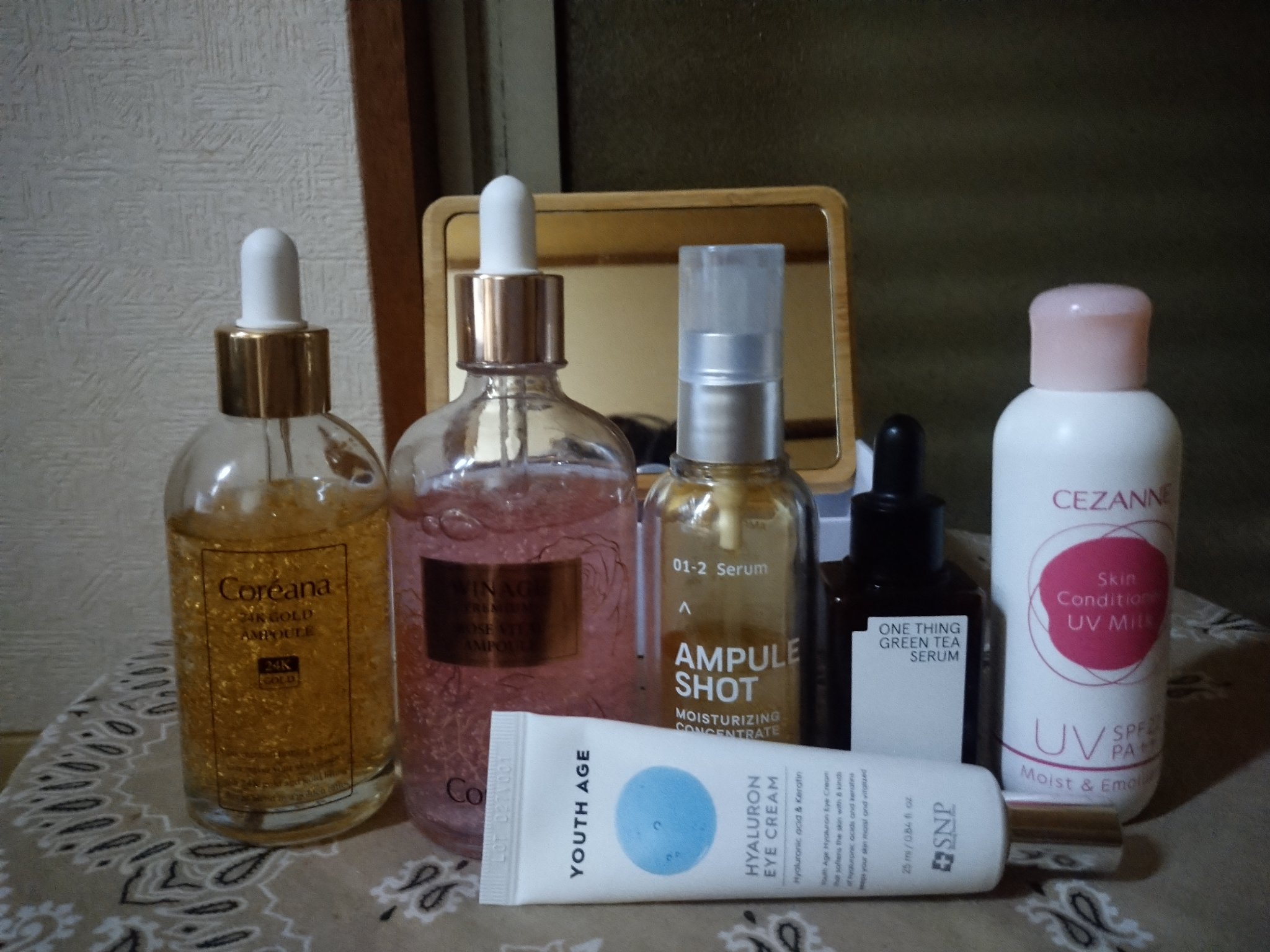 グリーンティーセラム/ONE THING/美容液を使ったクチコミ（3枚目）