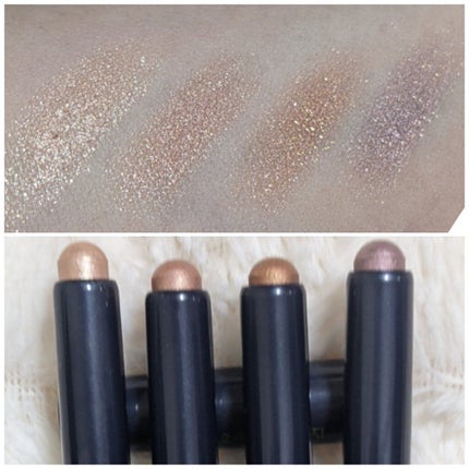 キラキラ アイシャドウ PP502/ETUDE/スティックアイシャドウを使ったクチコミ(2枚目)