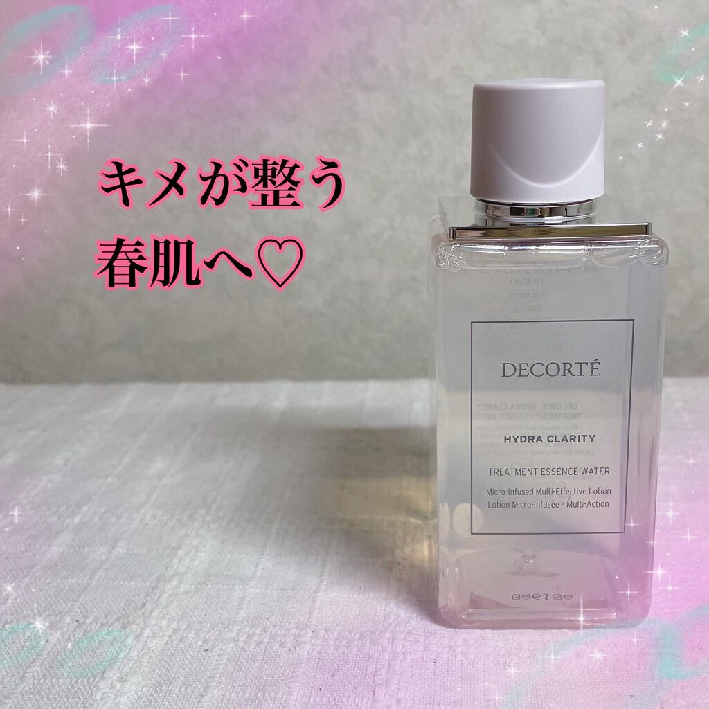イドラクラリティ 薬用 トリートメント エッセンス ウォーター/DECORTÉ/化粧水を使ったクチコミ(1枚目)