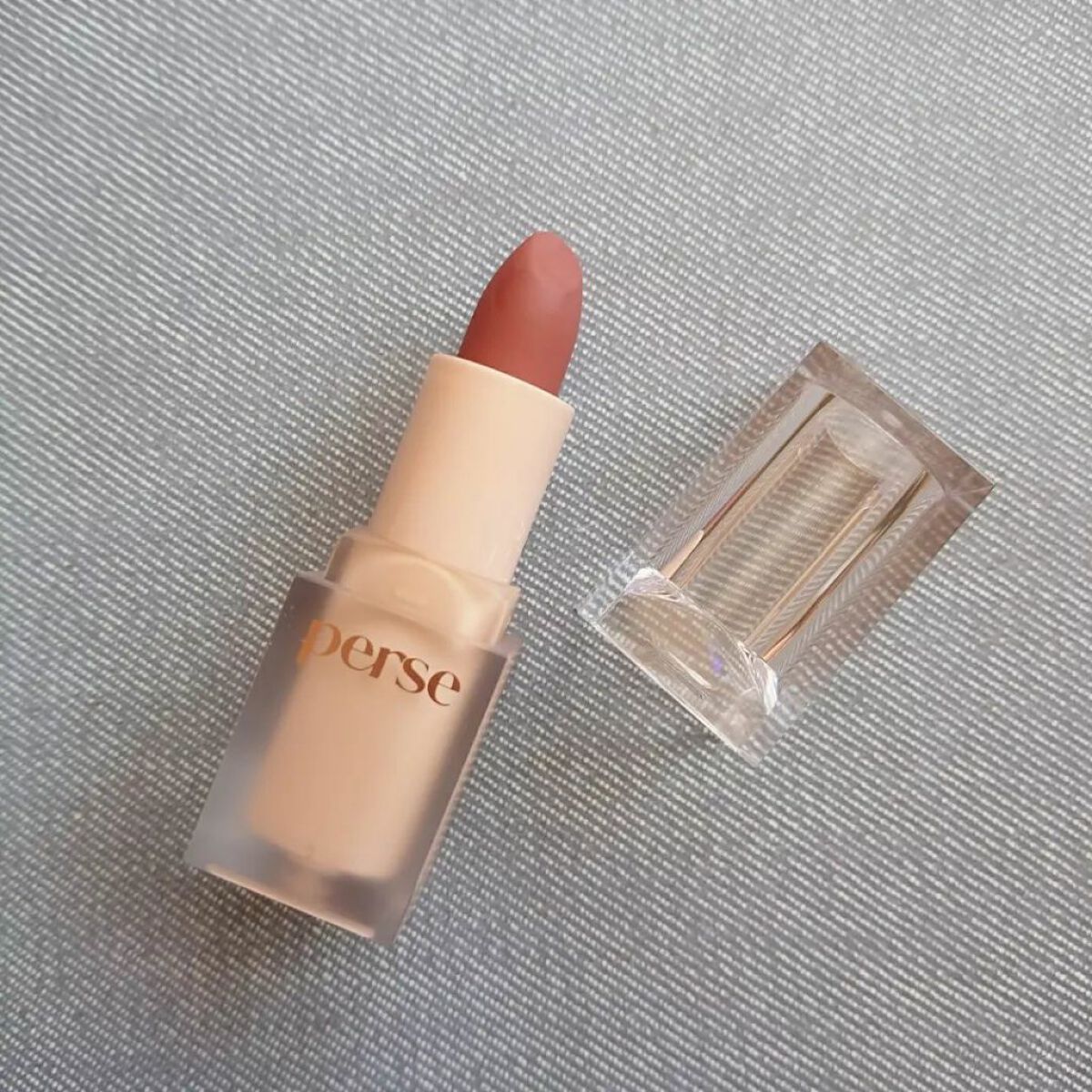 ベルベットフィックスリップバーム/perse/リップバームを使ったクチコミ(1枚目)