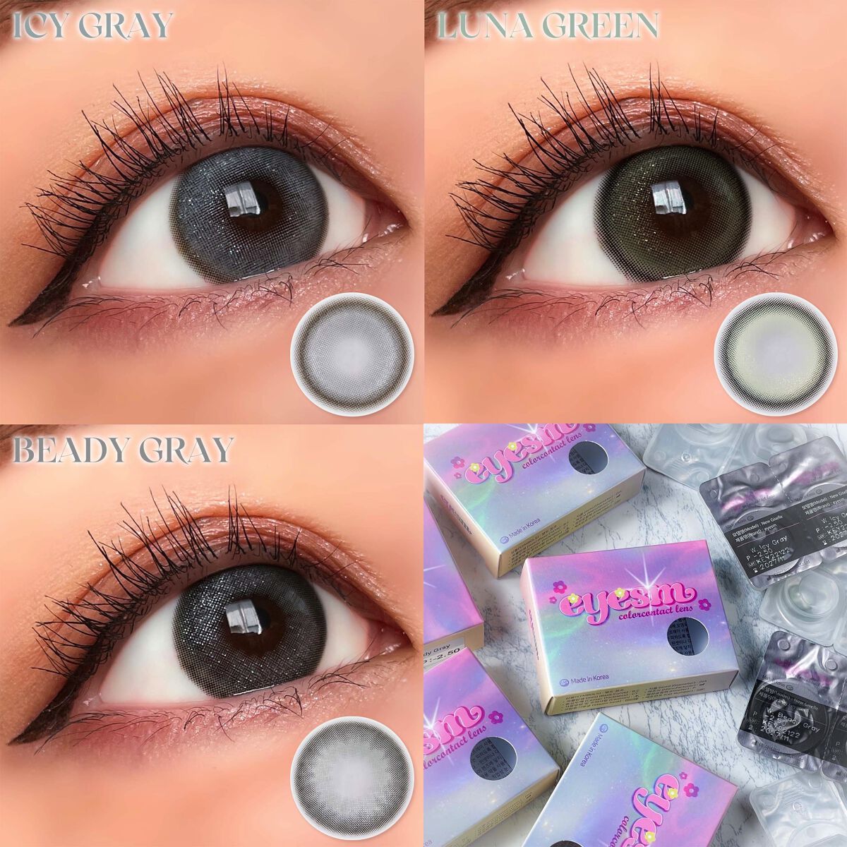 winkly/eyesm/カラーコンタクトレンズを使ったクチコミ（2枚目）