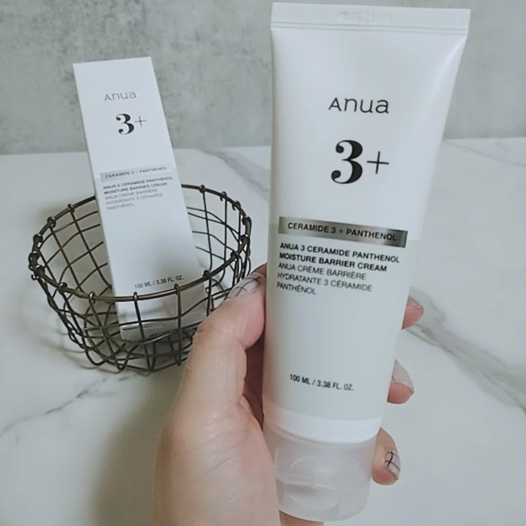 3セラミドパンテノールモイスチャーバリアクリーム/Anua/フェイスクリームを使ったクチコミ(2枚目)