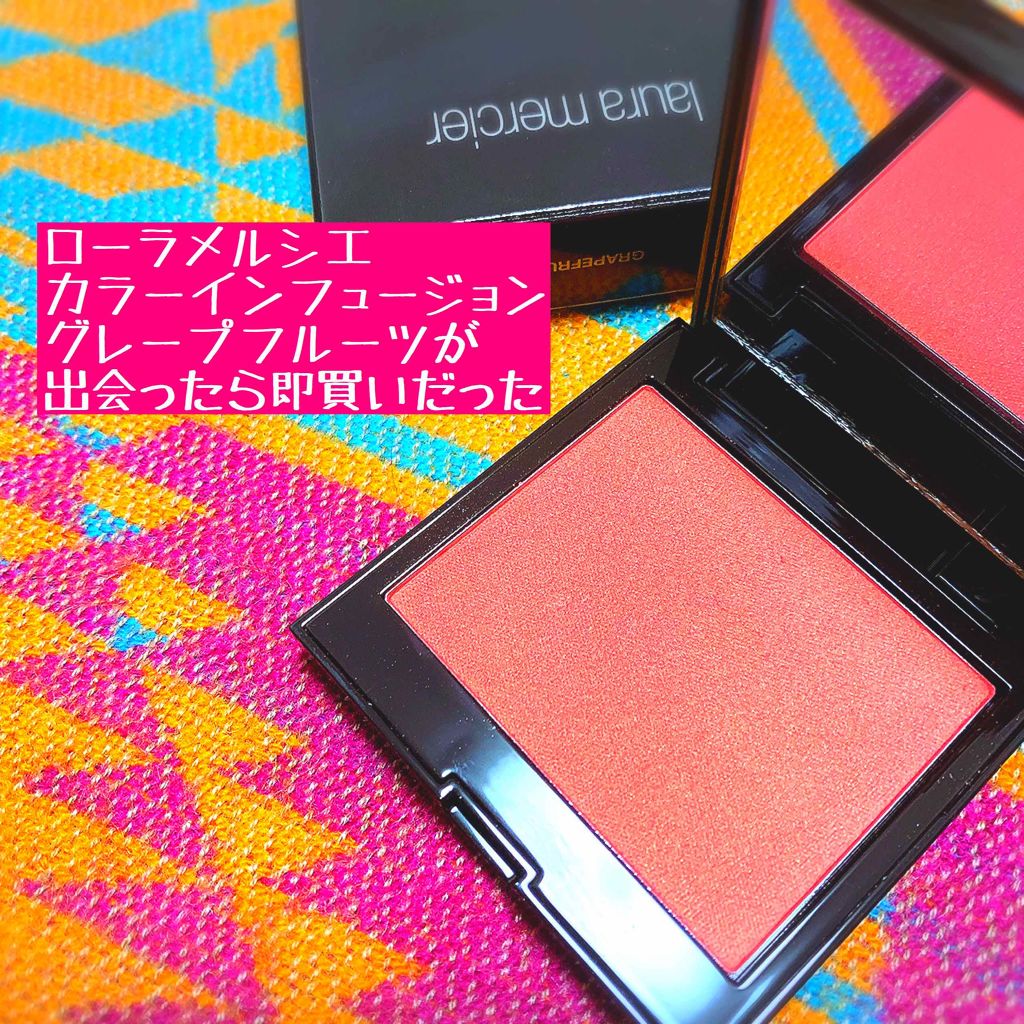 ブラッシュ カラー インフュージョン/ローラ メルシエ/パウダーチークを使ったクチコミ(1枚目)