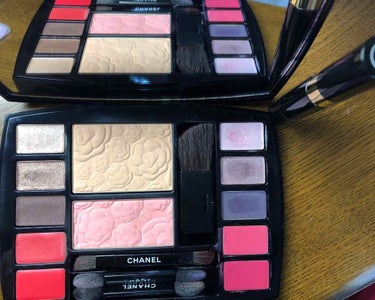 CHANEL トラベル メークアップ パレットのクチコミ「わたしのトラベルグッズ *⋆✈︎♥️


Travel MAKE-UP Palette☆彡.。.....」（1枚目）