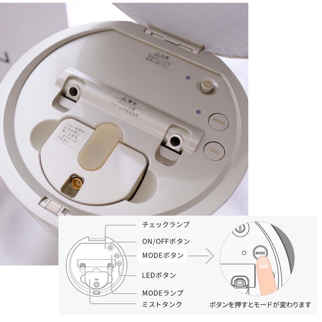 フォトスチーマー/YA-MAN TOKYO JAPAN/美顔器・マッサージを使ったクチコミ（3枚目）