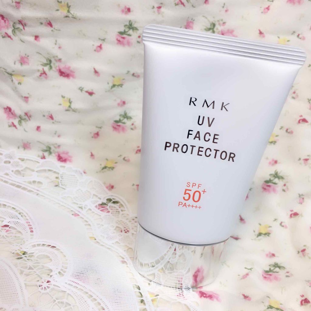 UVフェイスプロテクター50/RMK/日焼け止めクリームを使ったクチコミ（1枚目）