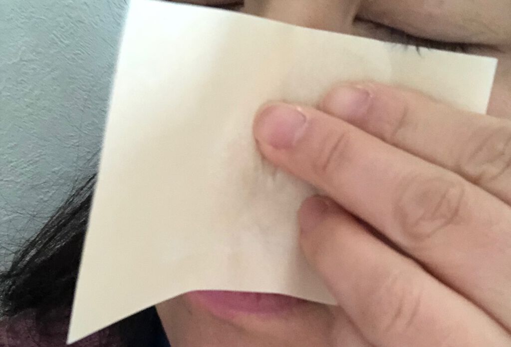 お直し紙ファンデ/クリアラスト/プレストパウダーを使ったクチコミ(5枚目)