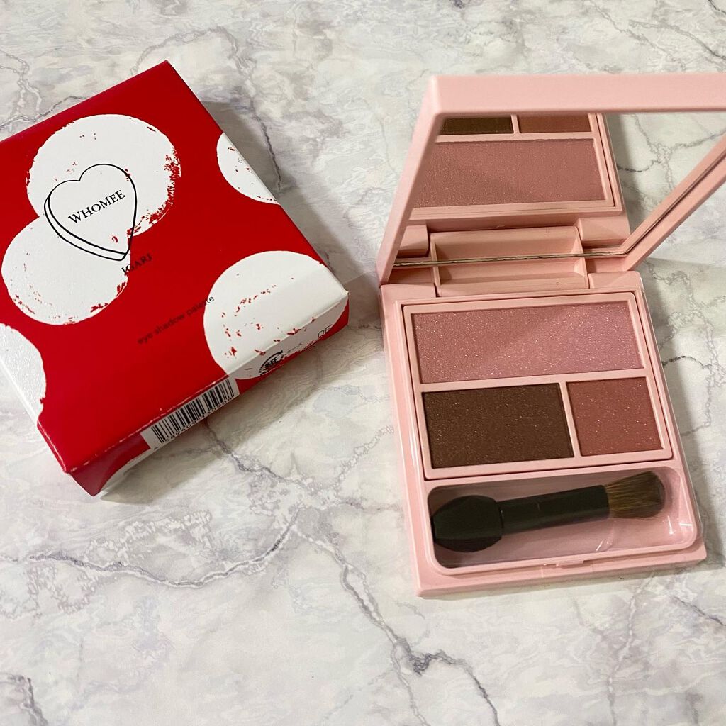 フーミー アイシャドウパレット/WHOMEE/アイシャドウパレットを使ったクチコミ(2枚目)