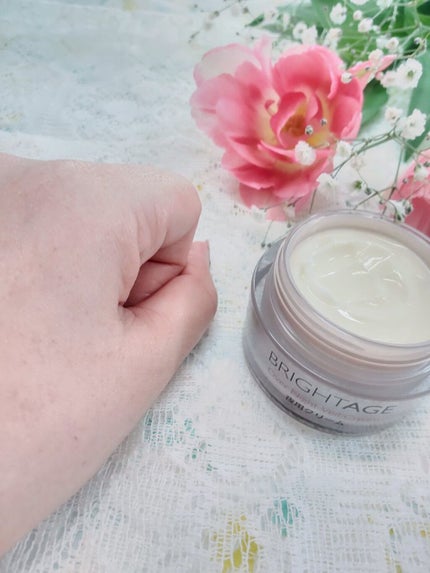 オーバーナイト ヴェールクリーム/BRIGHTAGE/フェイスクリームを使ったクチコミ(4枚目)