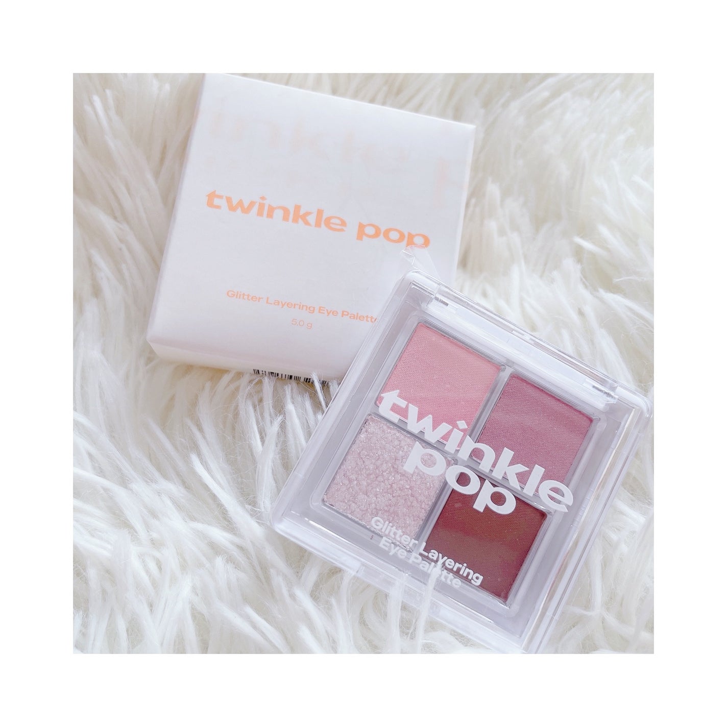 グリッターレイヤリングアイシャドウパレット/TWINKLE POP/アイシャドウパレットを使ったクチコミ(1枚目)