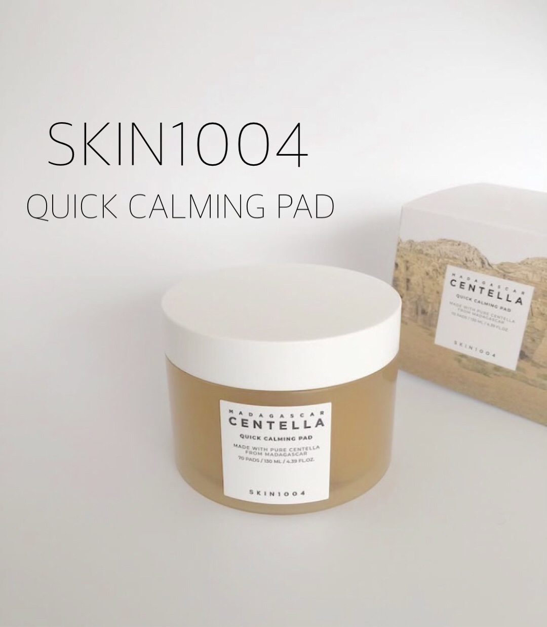 センテラ クイックカーミングパッド/SKIN1004/トナーパッドを使ったクチコミ（1枚目）