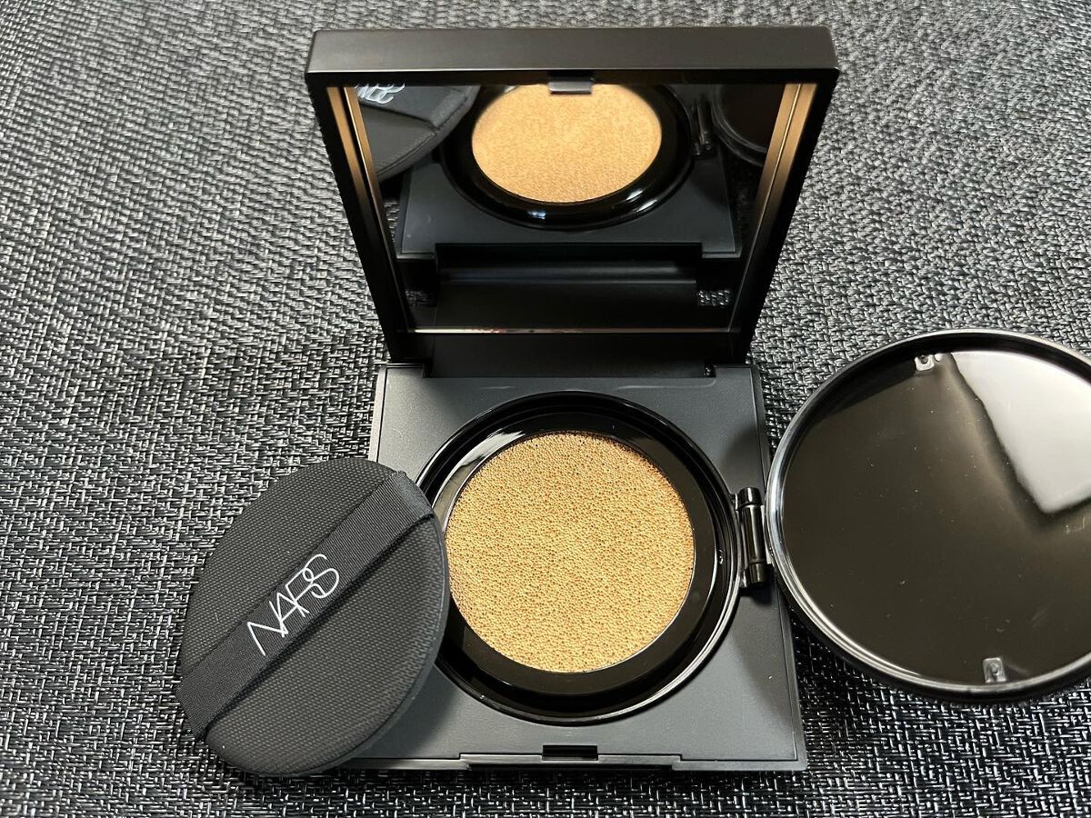 ナチュラルラディアント ロングウェア クッションファンデーション 5878/NARS/クッションファンデーションを使ったクチコミ（1枚目）