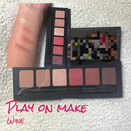 マイシャドウパレット/play on make/アイシャドウパレットを使ったクチコミ(2枚目)