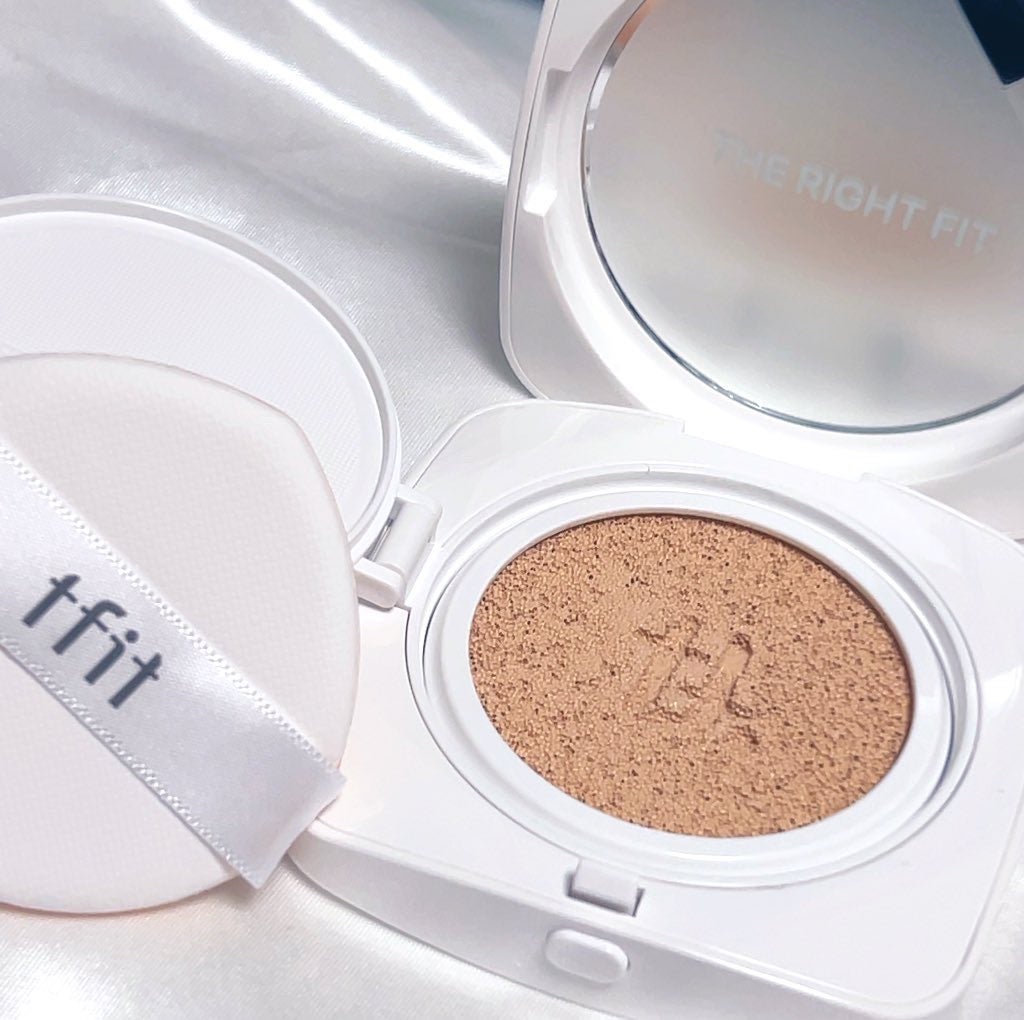 レイヤリングフィットカバークッションEX/TFIT/クッションファンデーションを使ったクチコミ(3枚目)