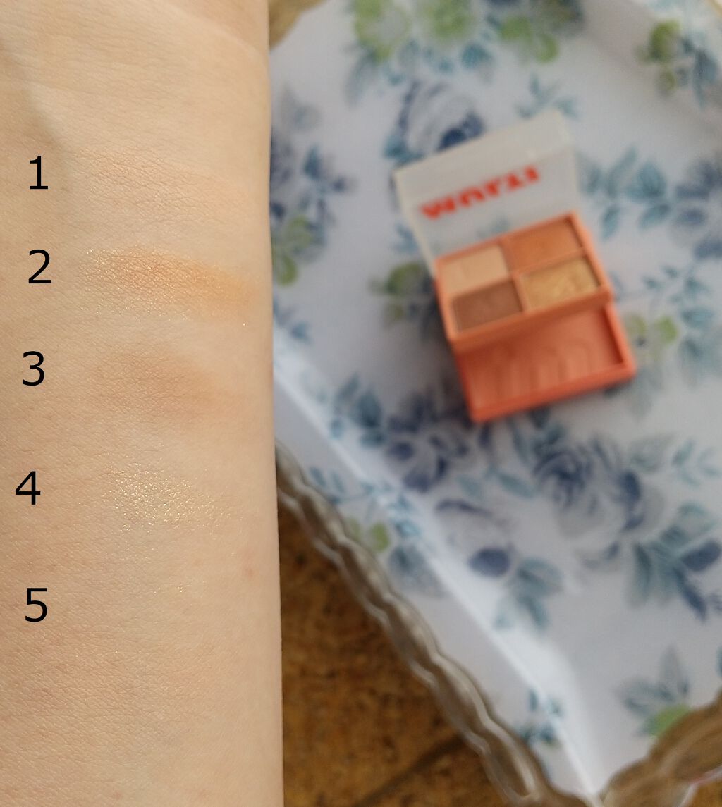 マルチキューブ/i’m meme/アイシャドウパレットを使ったクチコミ(4枚目)