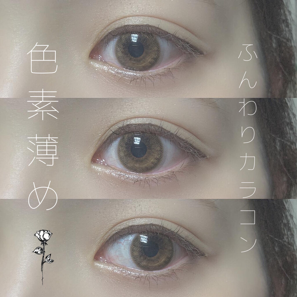 FLANMY 1day シェルサンドブラウン/FLANMY/ワンデー（１DAY）カラコンを使ったクチコミ（1枚目）