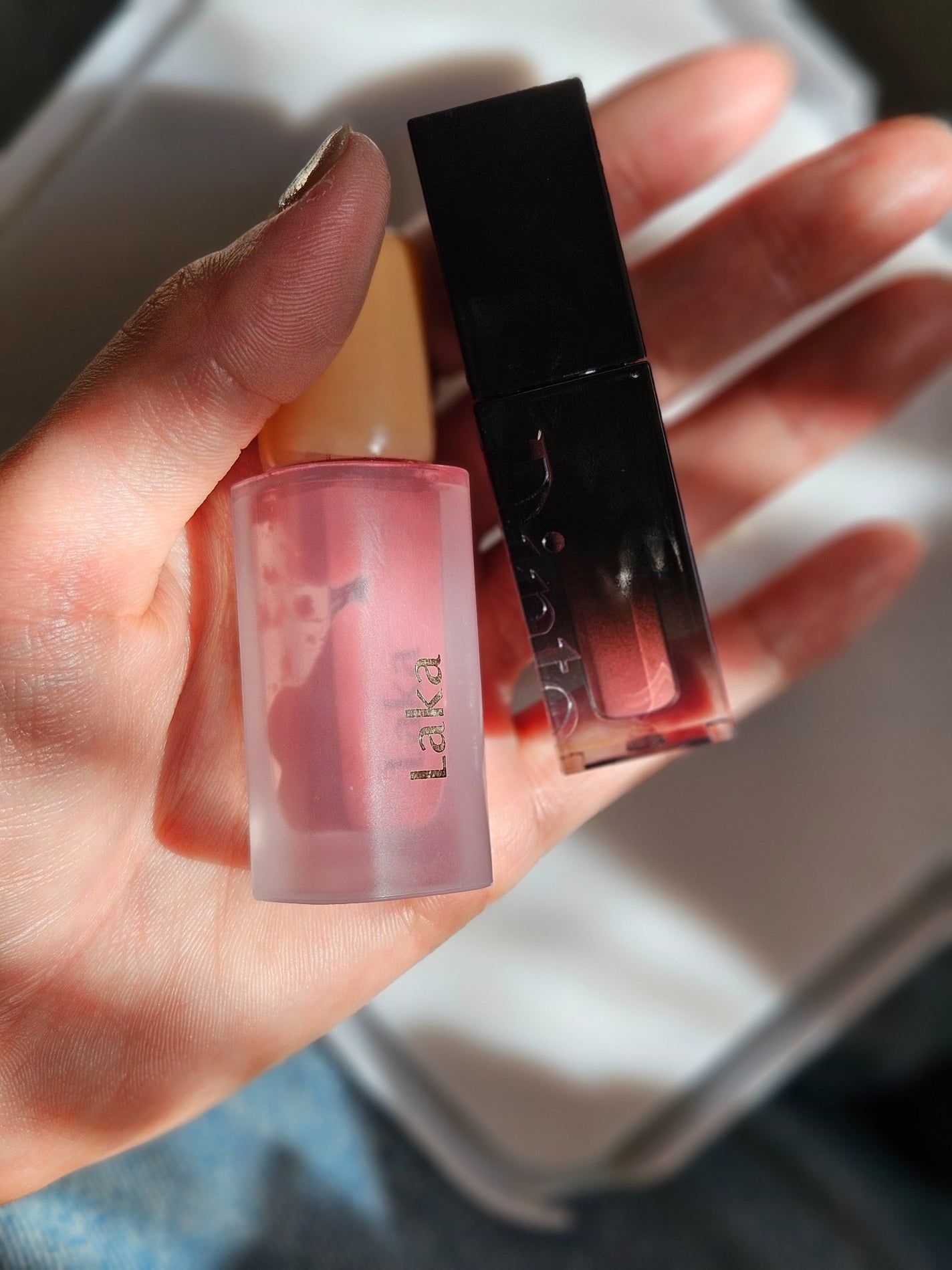 フルーティーグラムティント/Laka/リップティントを使ったクチコミ(4枚目)