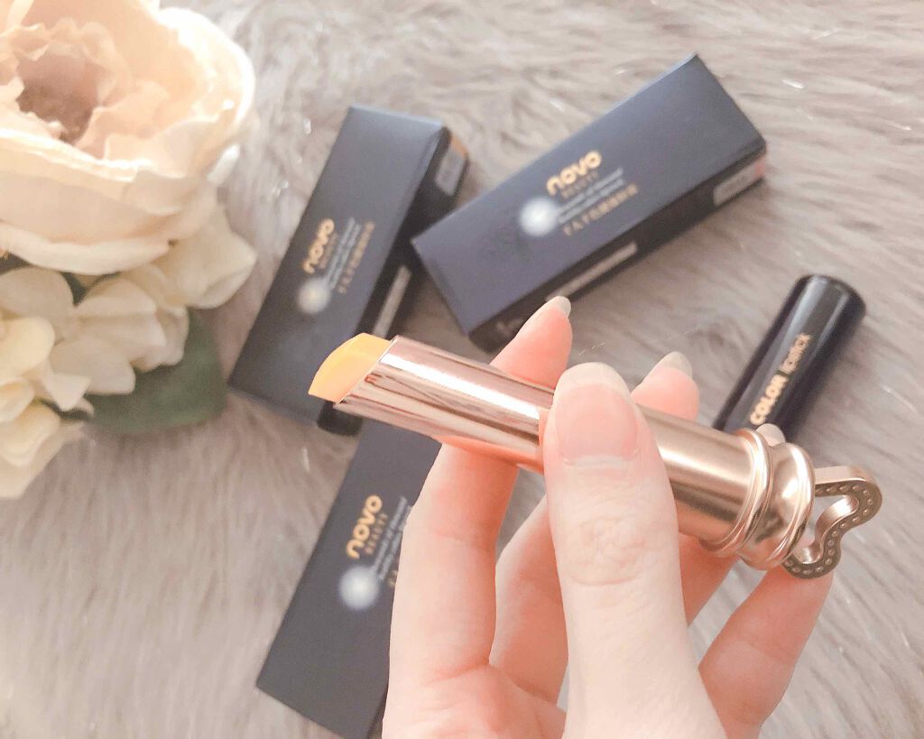 ヘルシー リップスティック/NOVO/リップケアを使ったクチコミ（2枚目）