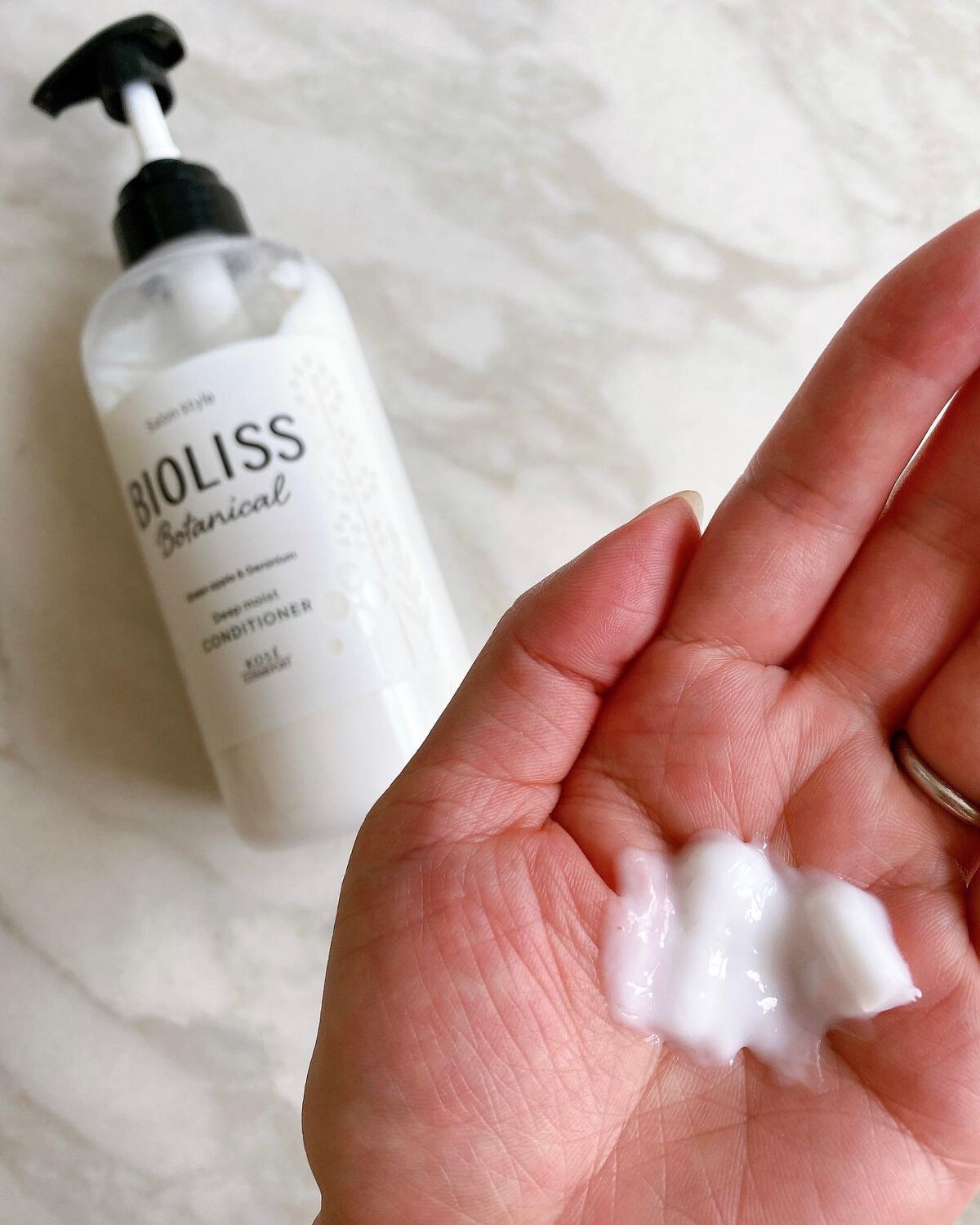 SSビオリス ボタニカル シャンプー／ヘアコンディショナー(ディープモイスト)/SSビオリス/市販シャンプーを使ったクチコミ（3枚目）