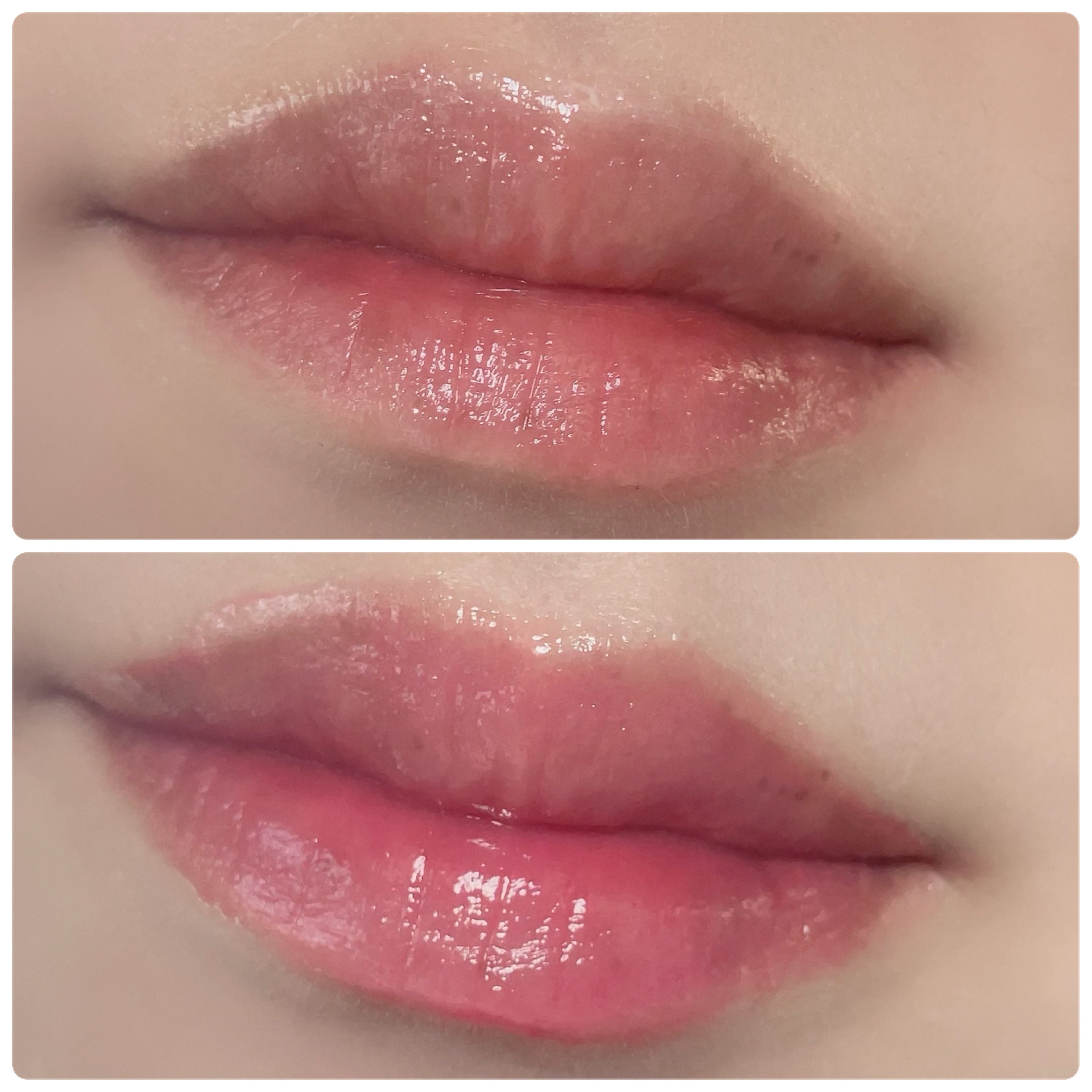 フィー 3Dボリューミンググロス/fwee/リップグロスを使ったクチコミ（3枚目）