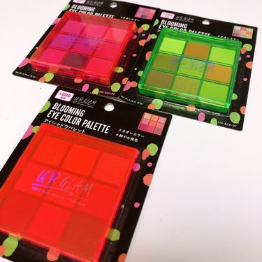 UR GLAM　BLOOMING EYE COLOR PALETTE/U R GLAM/パウダーアイシャドウを使ったクチコミ（2枚目）