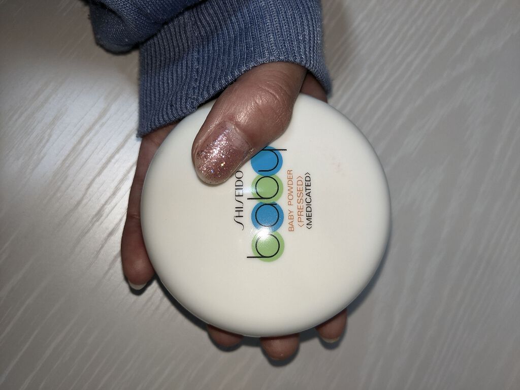 資生堂ベビーパウダー(プレスド)/ベビー/ボディパウダーを使ったクチコミ(1枚目)