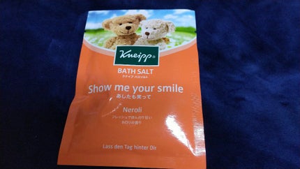 クナイプ バスソルト ネロリの香り/クナイプ/無機塩系入浴剤を使ったクチコミ(1枚目)