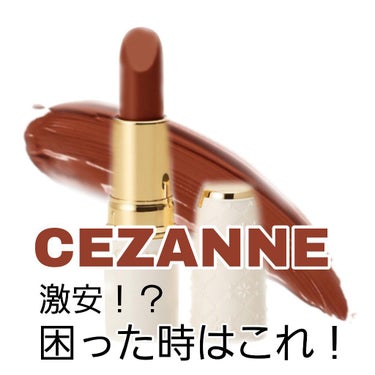 ラスティング リップカラーN/CEZANNE/口紅を使ったクチコミ（1枚目）