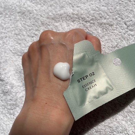 ディープモイスチャー マスク (ケアクリーム付き)/cerXcer/シートマスク・パックを使ったクチコミ(3枚目)