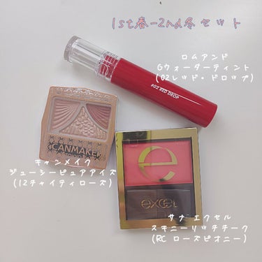 【PCセット】1st春 - 2nd冬セット/LIPS/メイクアップキットを使ったクチコミ（2枚目）