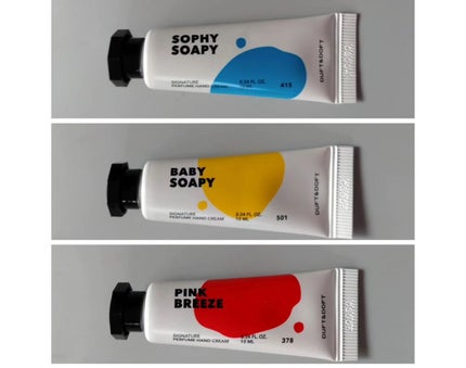 ミニハンドクリームパレットエディション/DUFT&DOFT/ハンドクリームを使ったクチコミ(2枚目)