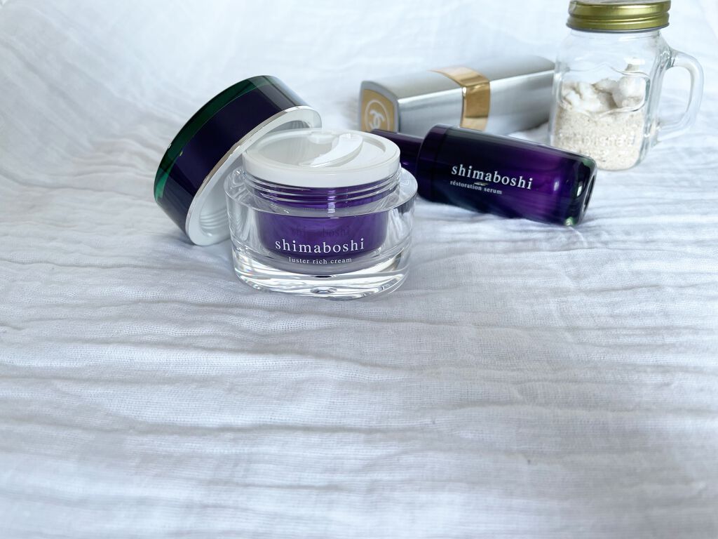 ラスターリッチクリーム/shimaboshi/フェイスクリームを使ったクチコミ（1枚目）